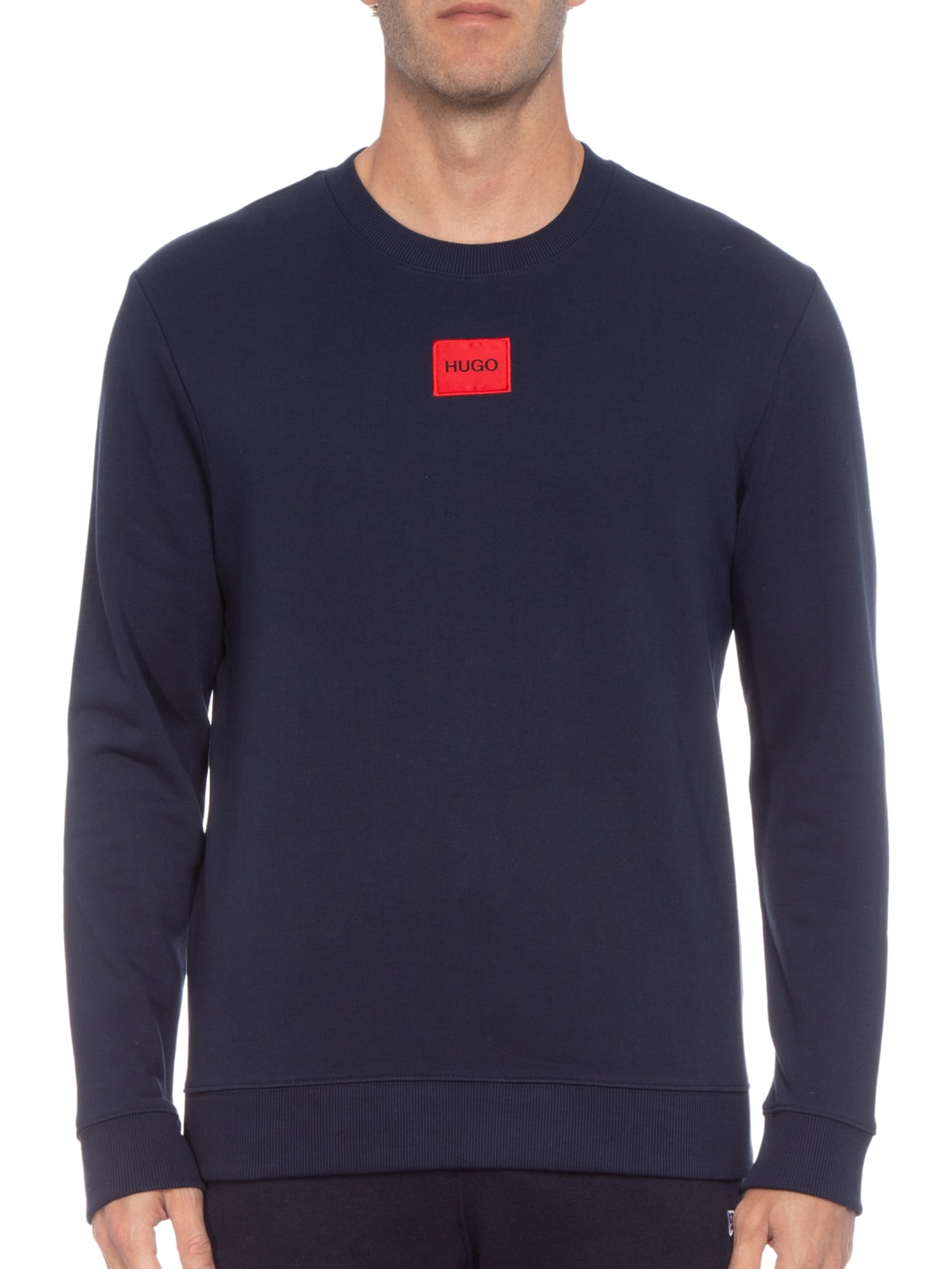 Blusa Masculina De Moletom Diragol Azul Hugo