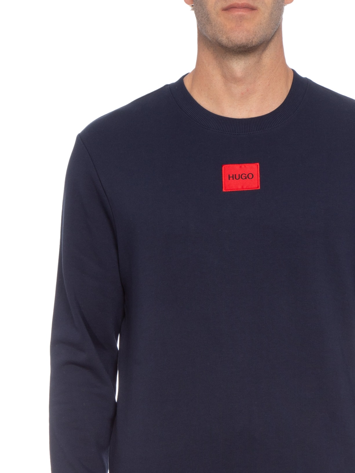 Blusa Masculina De Moletom Diragol Azul Hugo