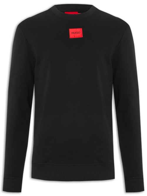 Blusa Masculina de Moletom Diragol - Preto