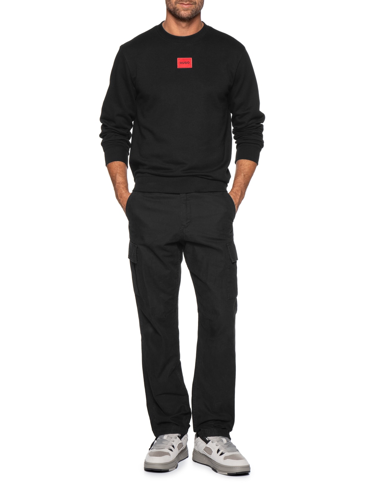 Blusa Masculina de Moletom Diragol212  Preto Hugo