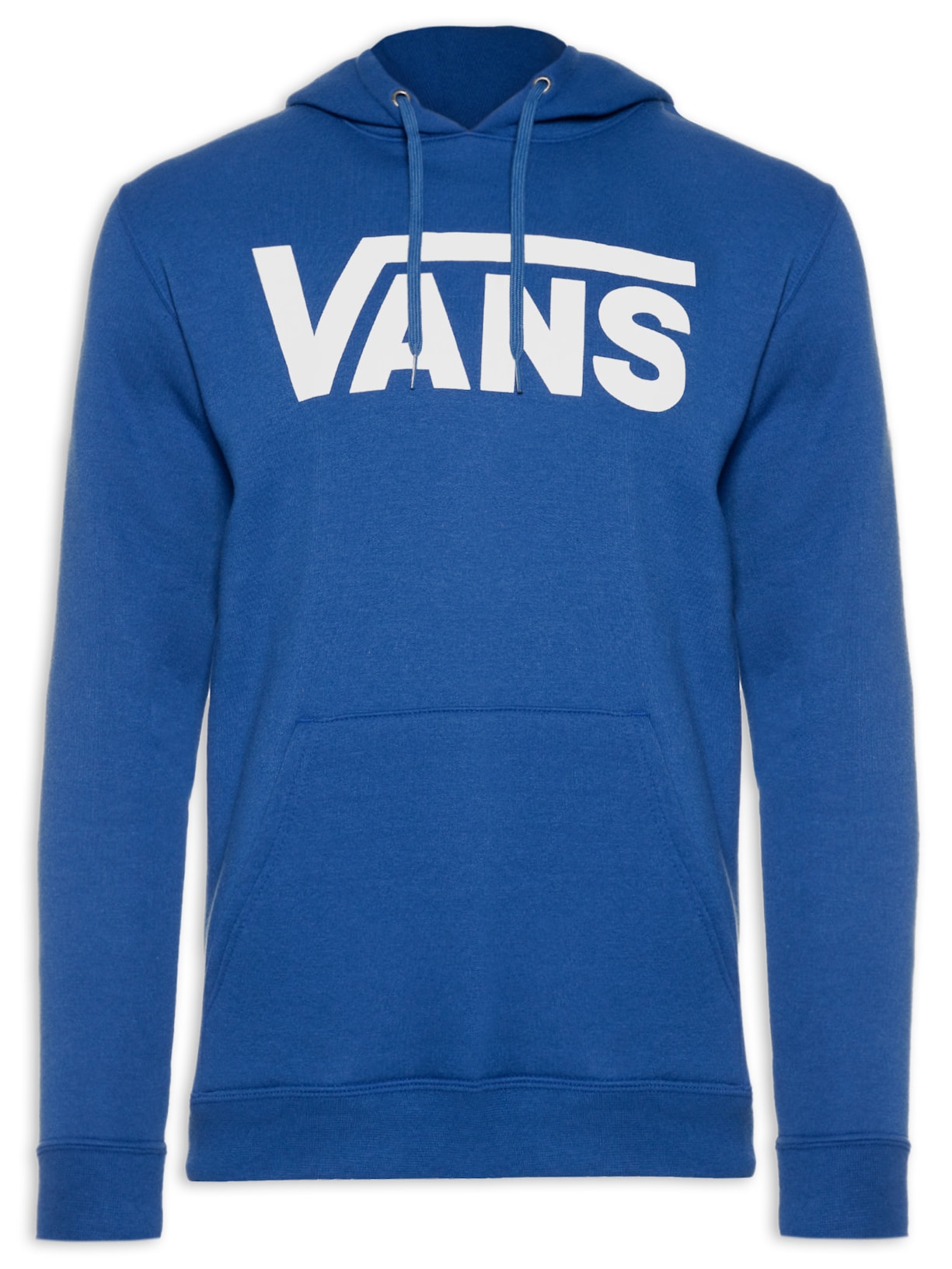 Blusa Masculina De Moletom Fechado Com Capuz - Azul