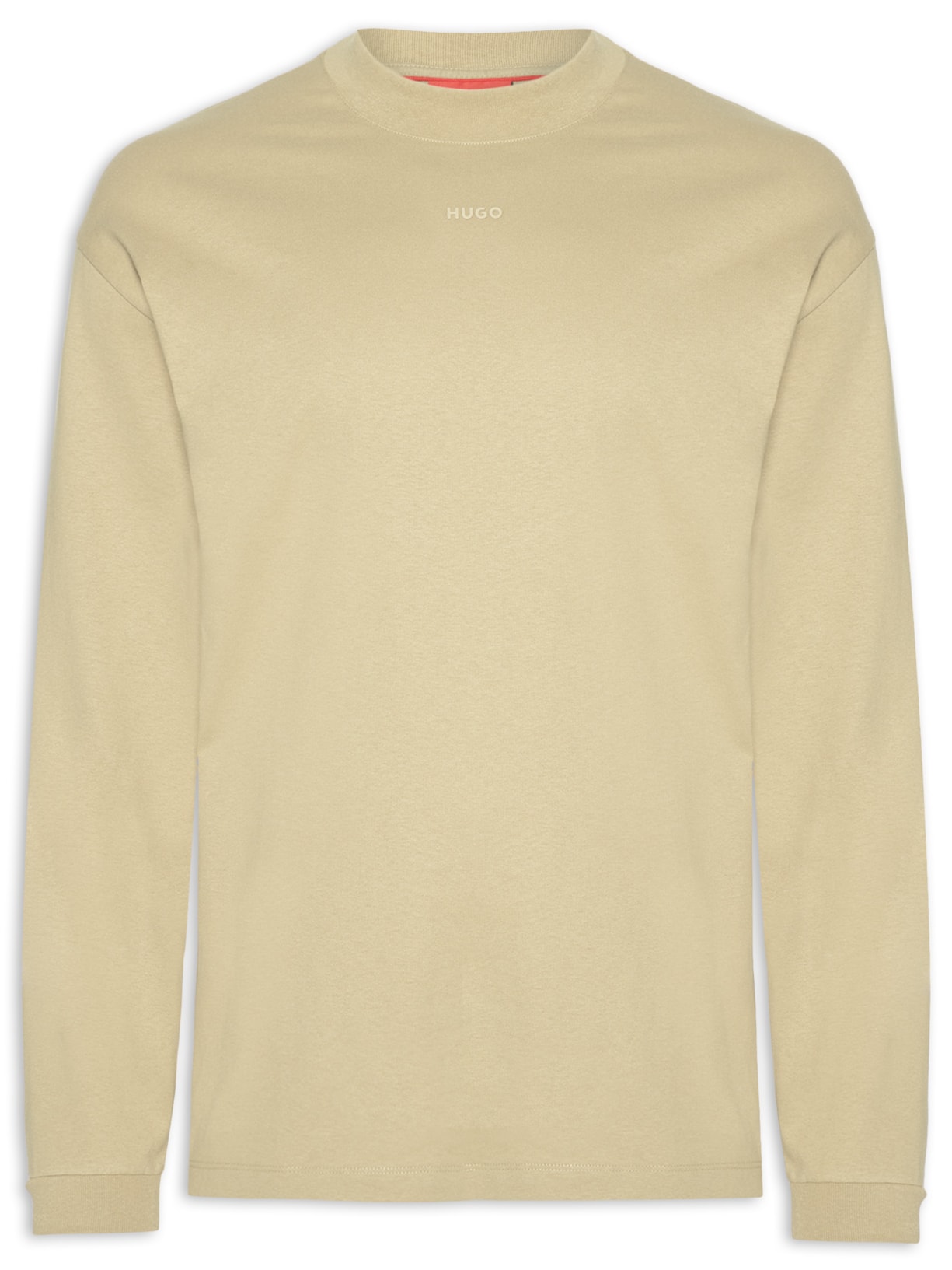 Blusa Masculina De Moletom Gola Careca Daposo - Bege