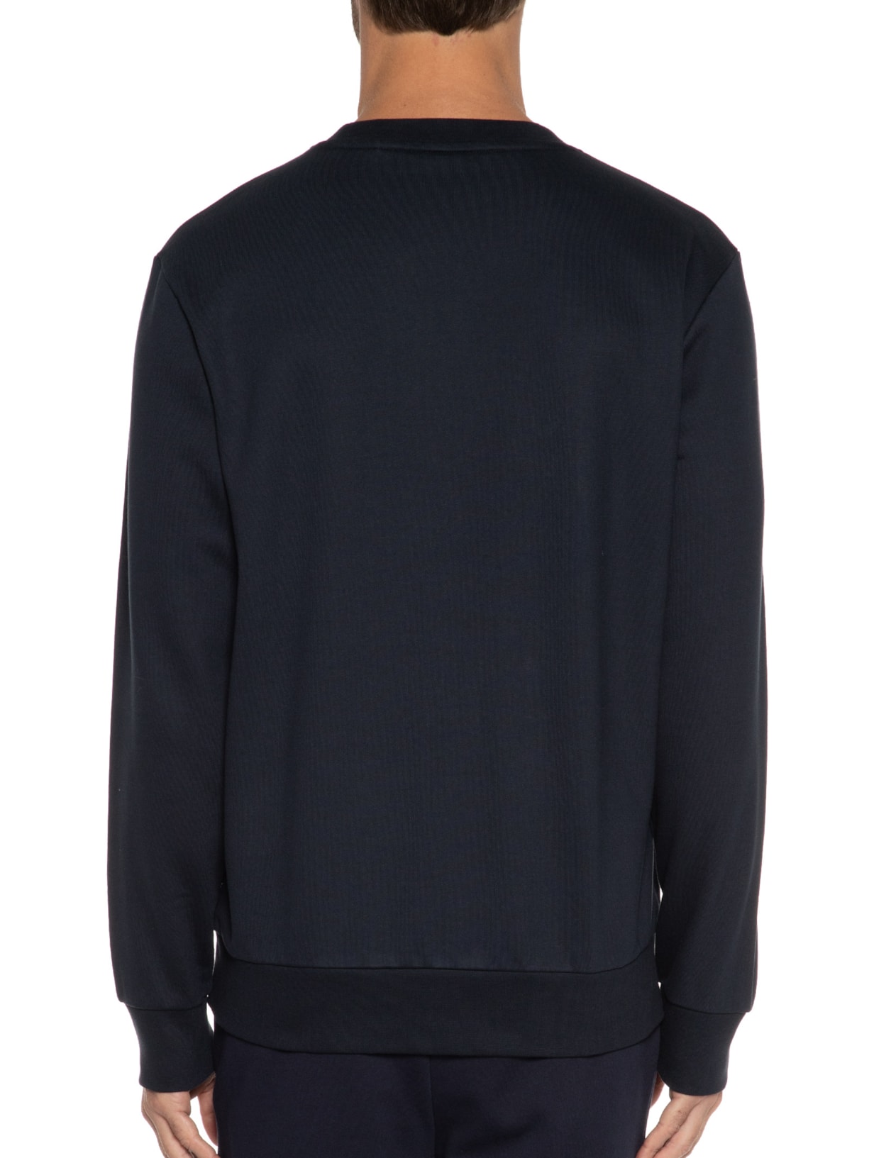 Blusa Masculina de Moletom Gola Careca Soleri Azul Boss