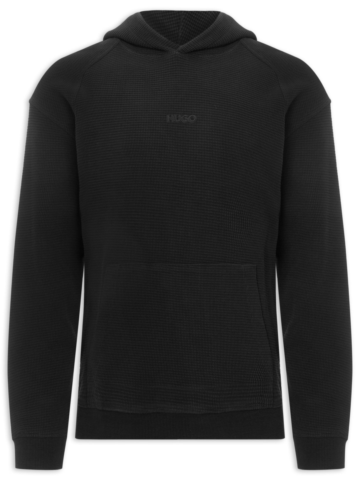 Blusa Masculina De Moletom Hooded Dafflono - Preto