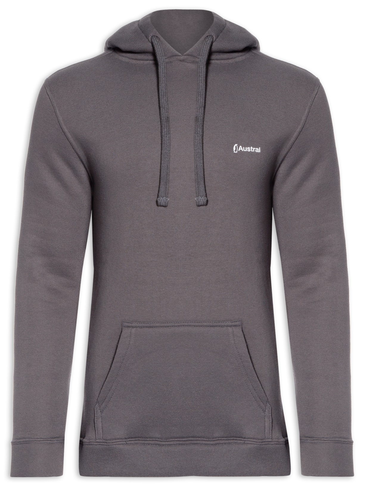 Blusa Masculina De Moletom Pipeline Classic - Cinza