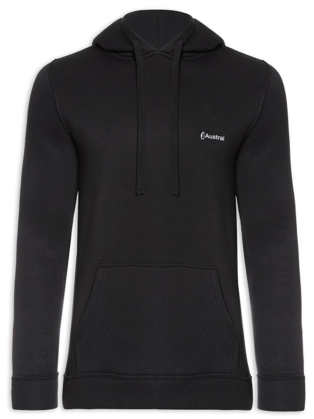 Blusa Masculina De Moletom Pipeline Classic - Preto