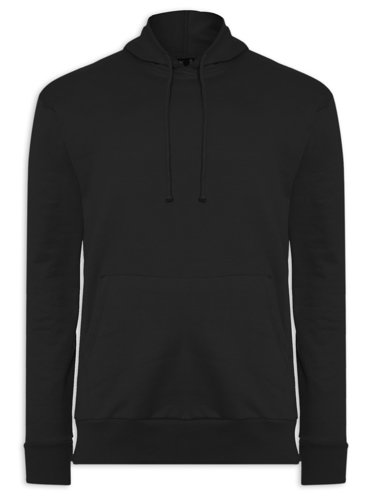 Blusa Masculina de Moletom - Preto