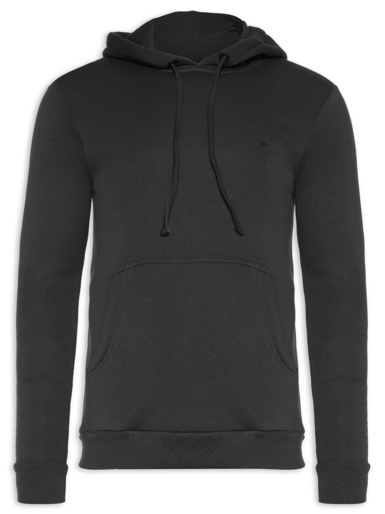 Blusa Masculina De Moletom - Preto