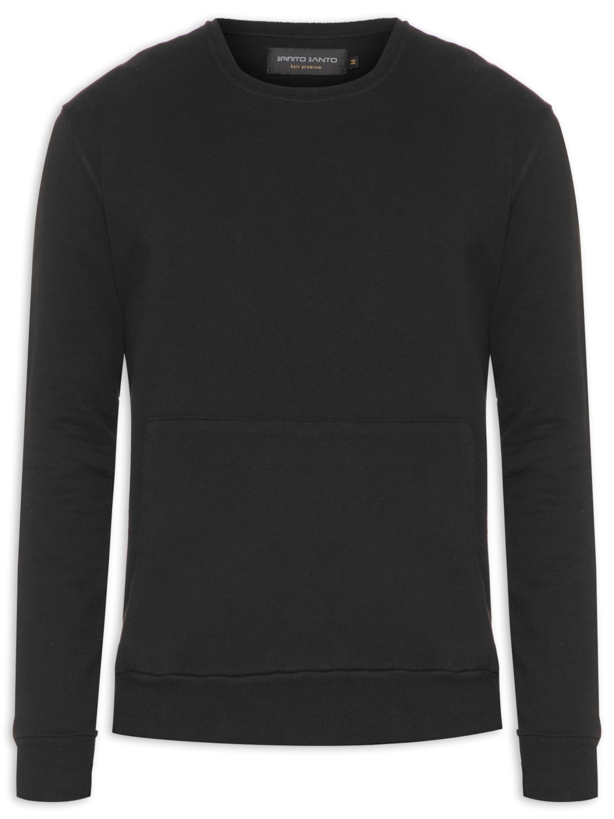 Blusa Masculina De Moletom Rebel Couple - Preto