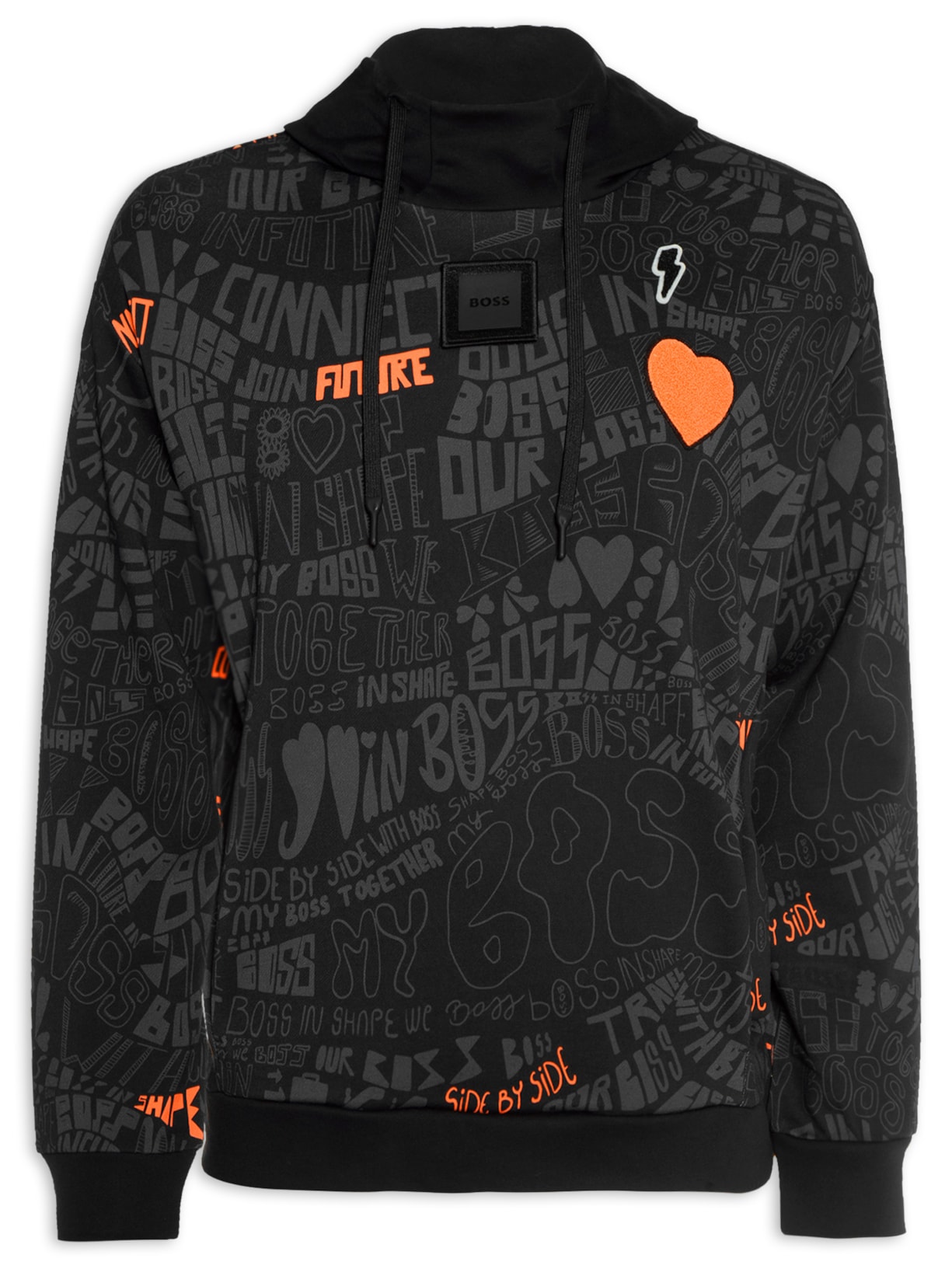 Blusa Masculina De Moletom Soody Lotus - Preto