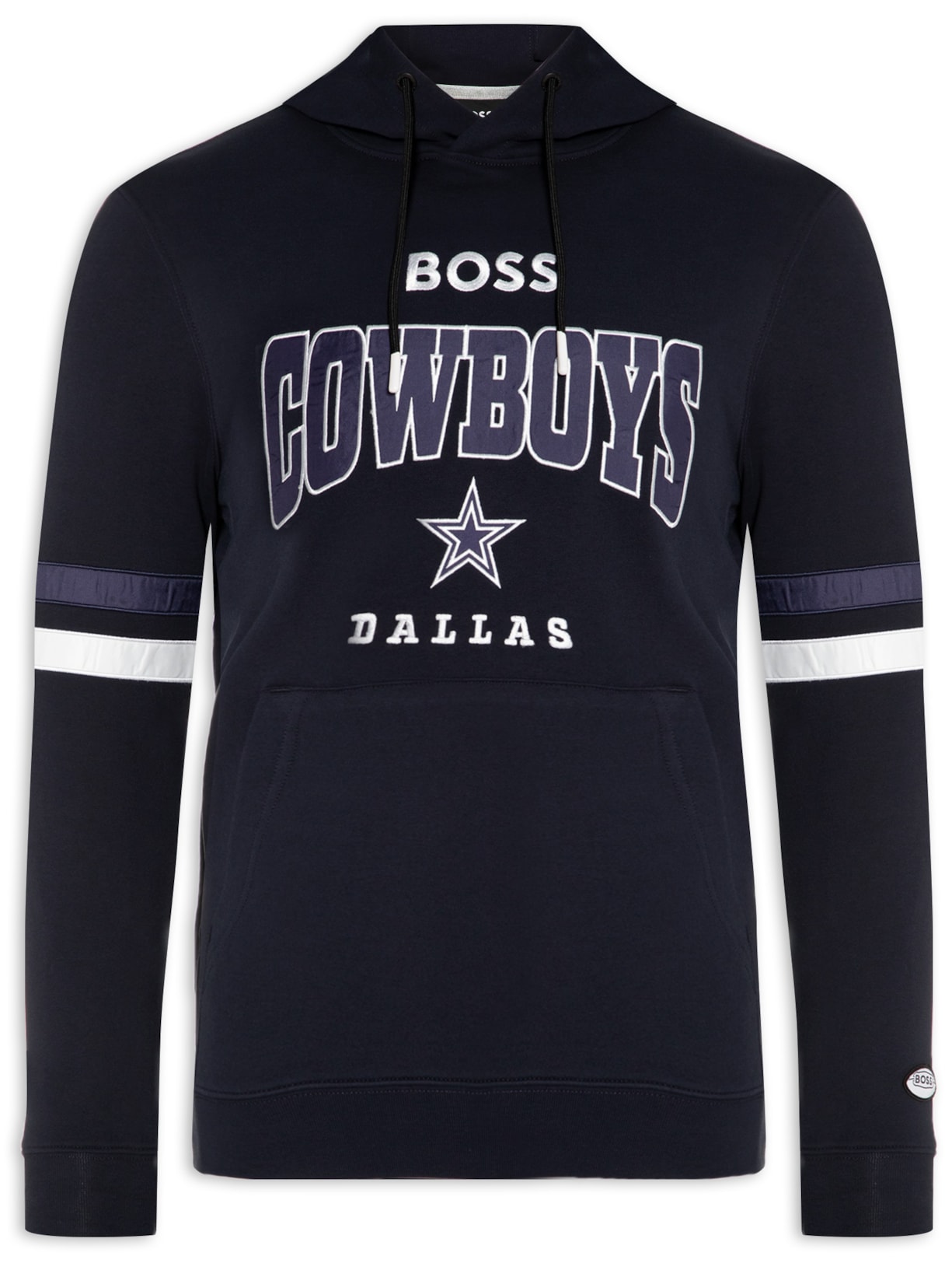 Blusa Masculina De Moletom Touchdown Nfl - Azul