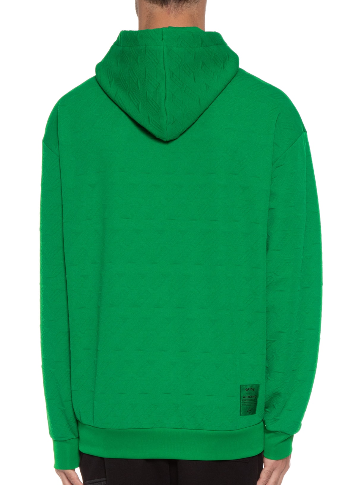 Blusa Masculina De Moletom Verde Boss