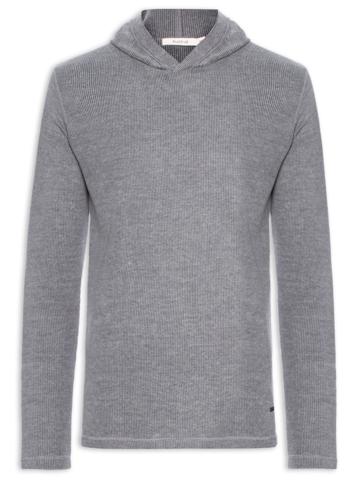 Blusa Masculina de Moletom Zermatt II - Cinza
