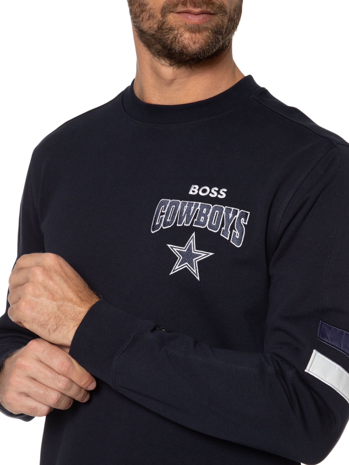 Blusa Masculina Drive Nfl Azul Boss