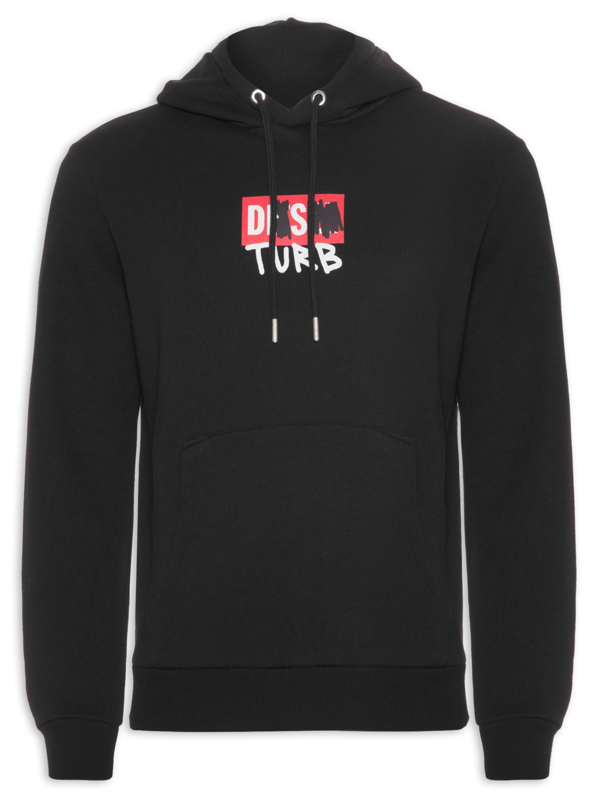 Blusa Masculina Felpa - Preto