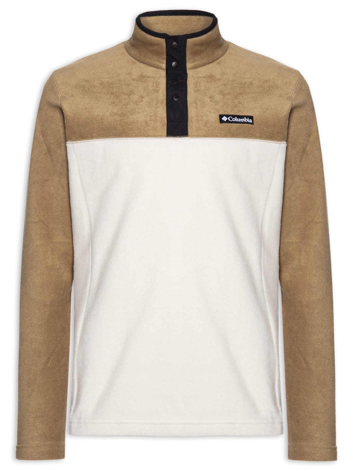 Blusa Masculina Fleece Steens Mountain™ Half Snap II Marrom Columbia