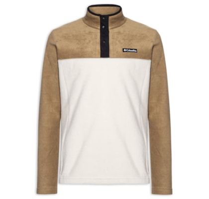 Blusa Masculina Fleece Steens Mountain™ Half Snap II - Marrom