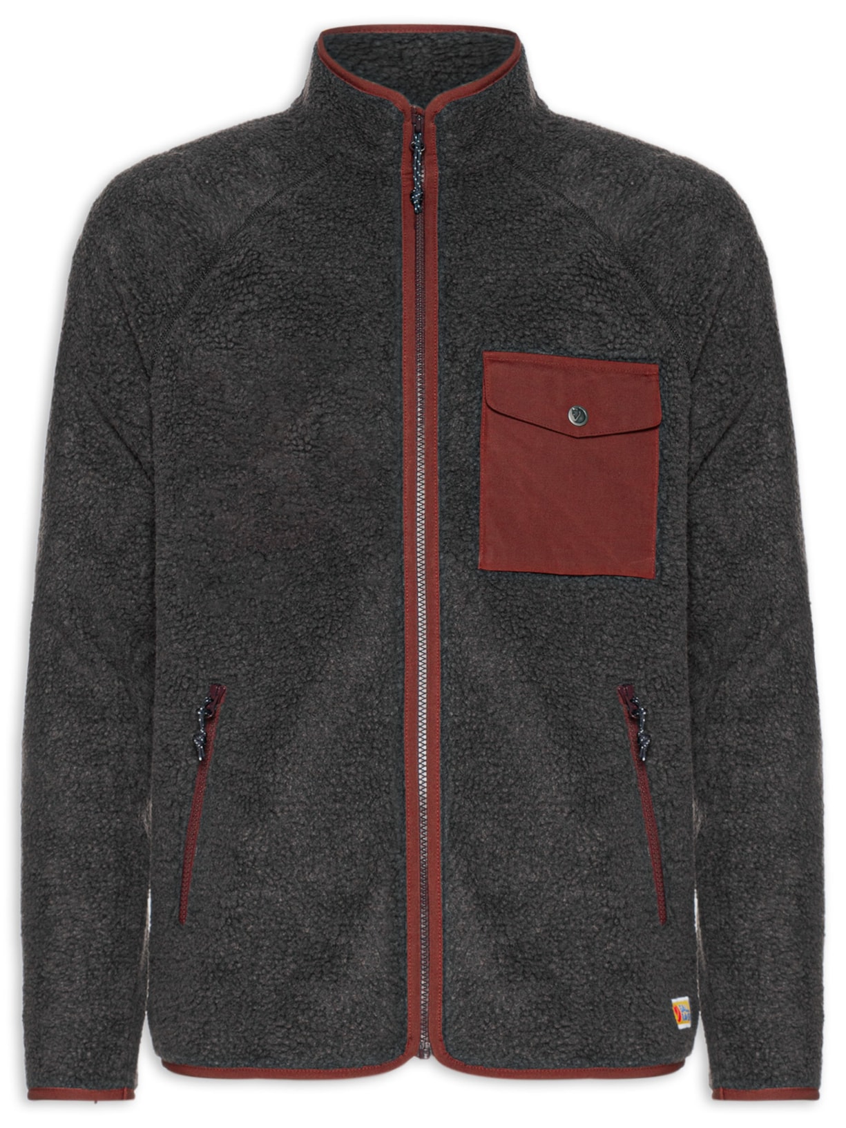 Blusa Masculina Fleece Vardag Pile - Cinza