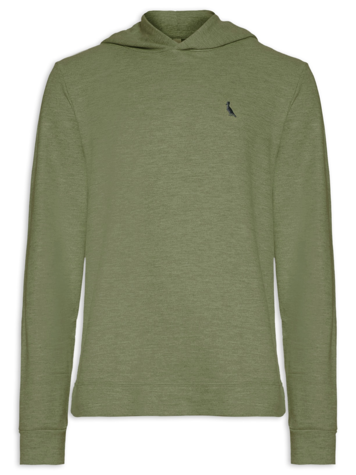 Blusa Masculina Hoodie Moletom Darwin Verde Reserva
