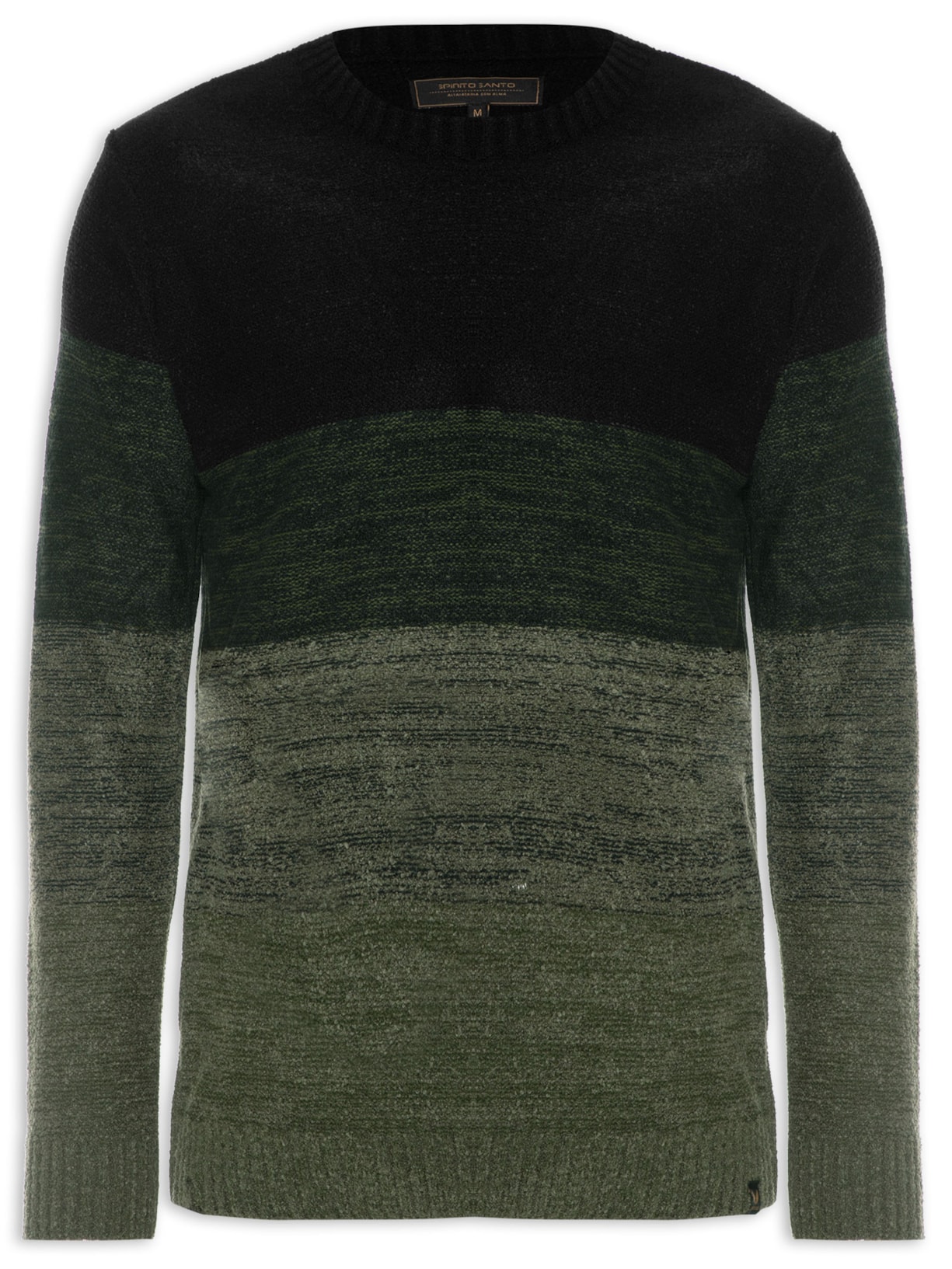 Blusa Masculina Malha Strip Stwart - Verde