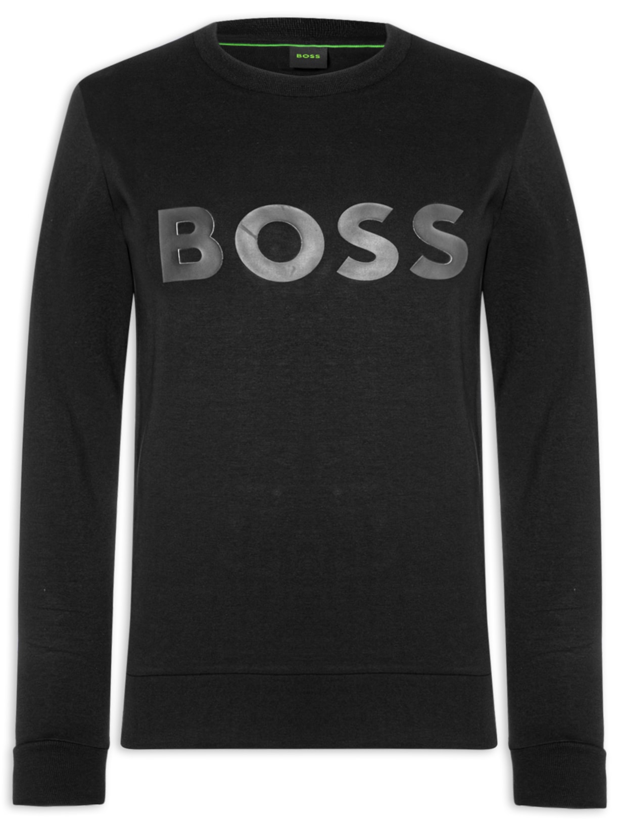 Blusa Masculina Manga Comprida Salbo Preto Boss