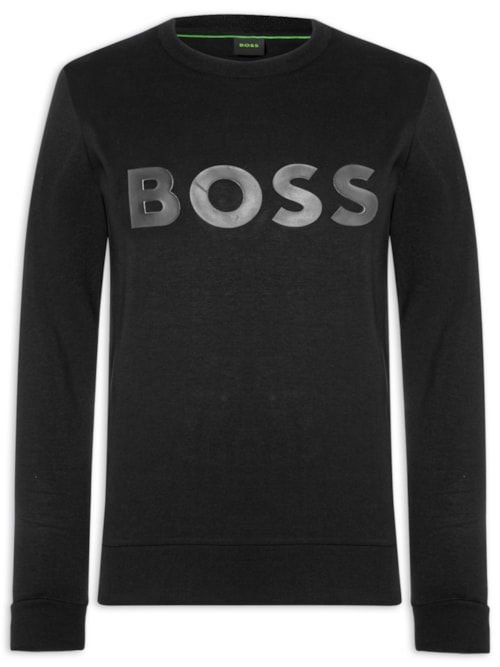 Blusa Masculina Manga Comprida Salbo - Preto