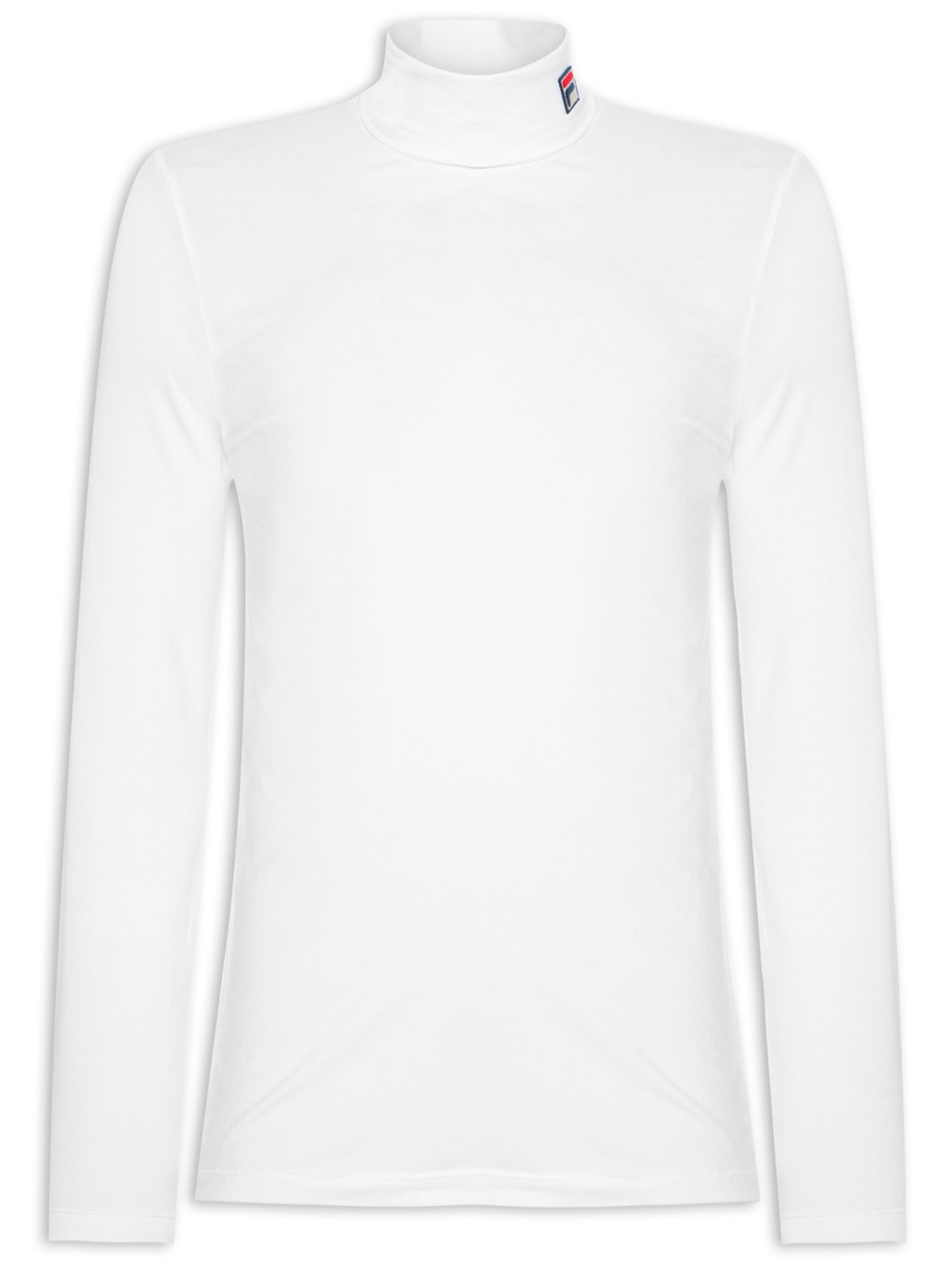 Blusa Masculina Manga Longa 19th Roll Neck - Branco