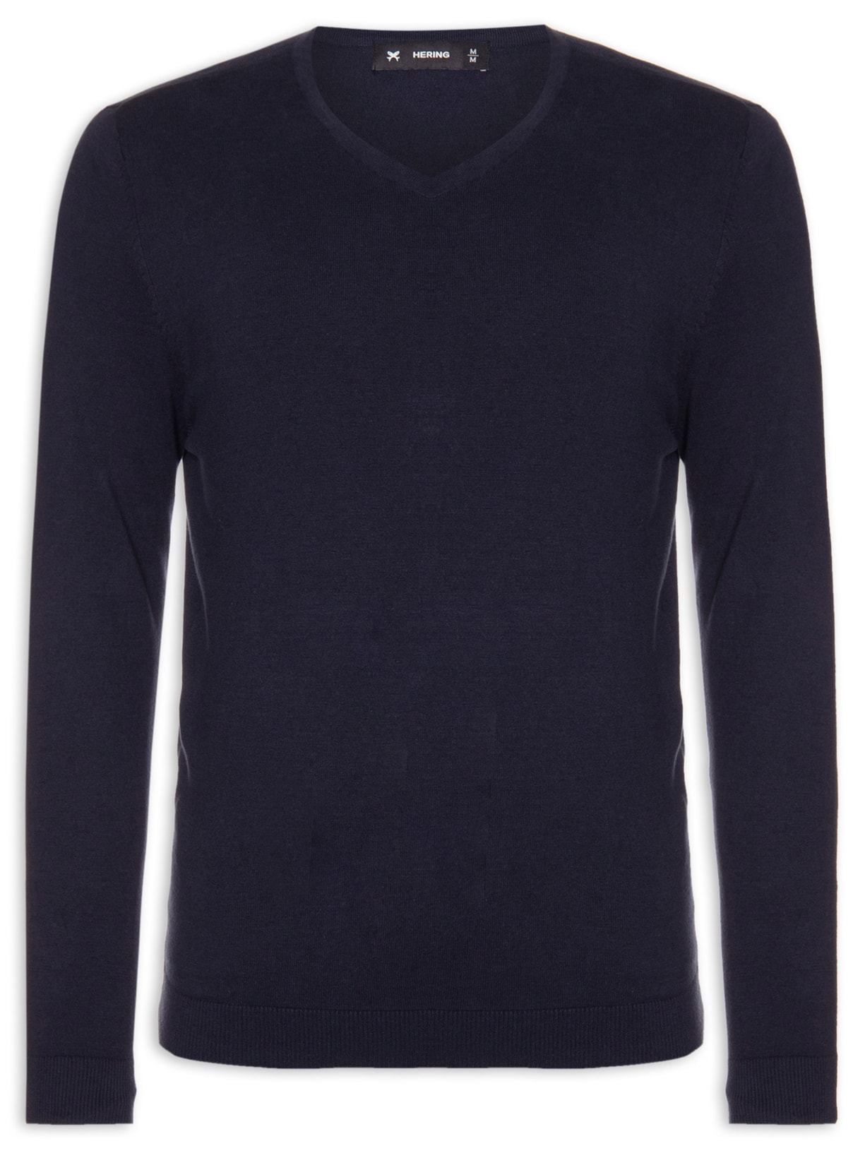 Blusa Masculina Manga Longa Azul Hering