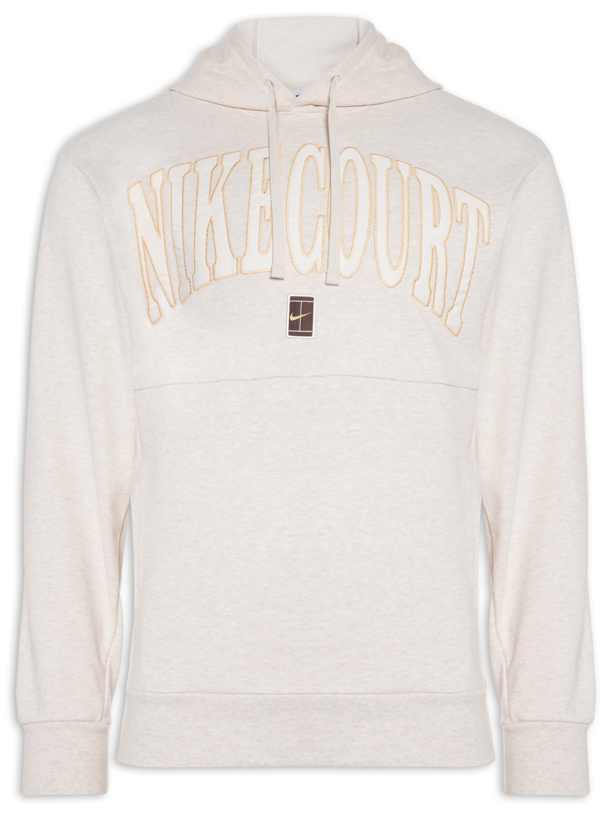 Blusa Masculina Manga Longa DF FLC HRTGE Hoodie - Bege