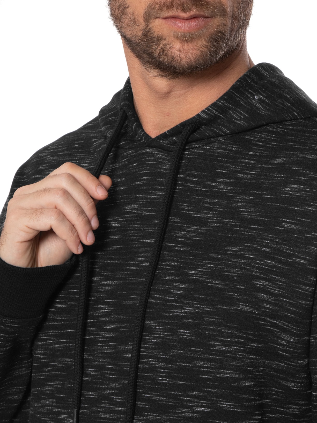 Blusa Masculina Manga Longa Preto Hering