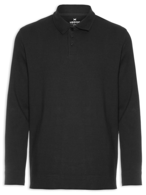 Blusa Masculina Manga Longa - Preto