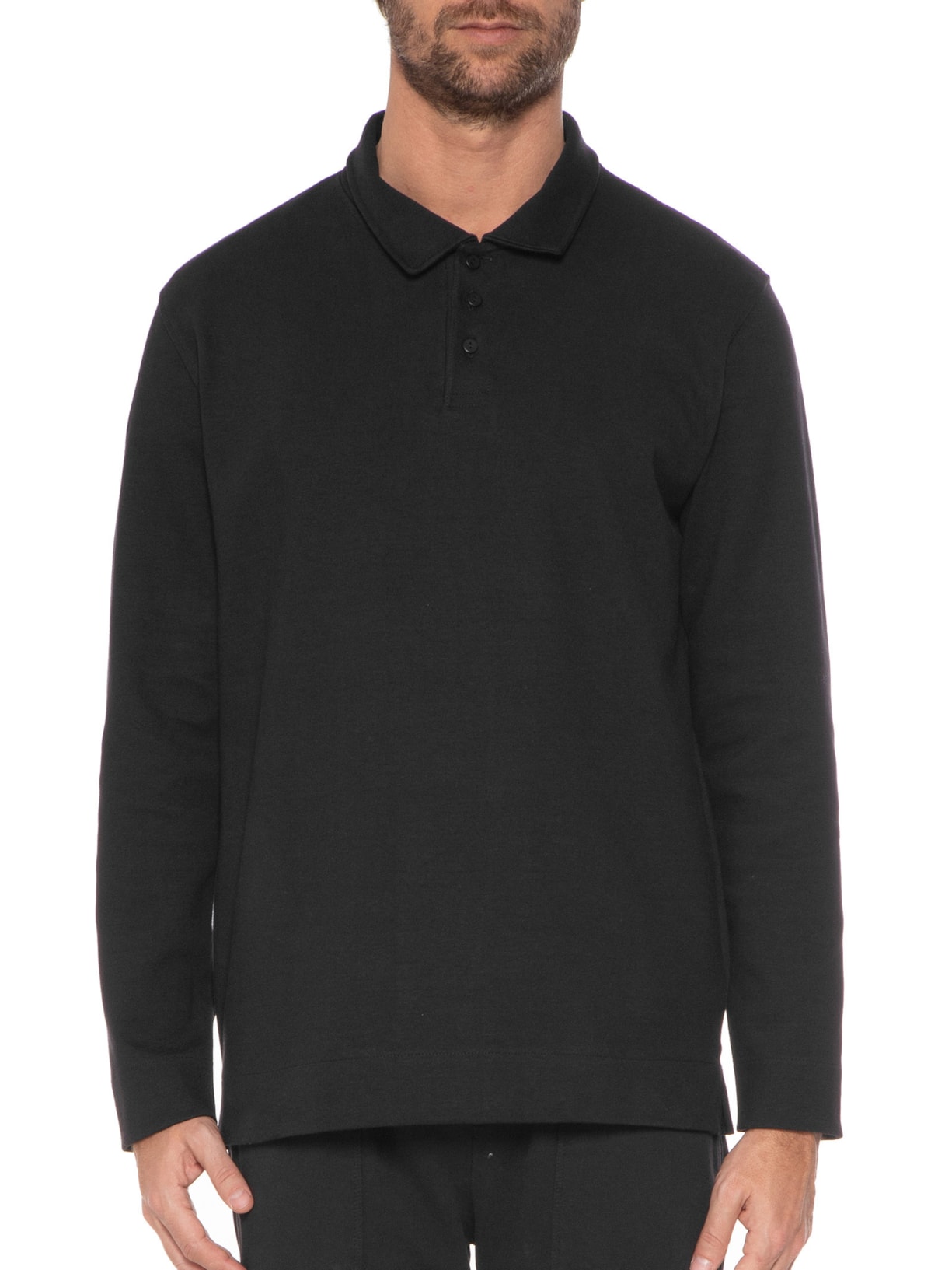 Blusa Masculina Manga Longa Preto Hering