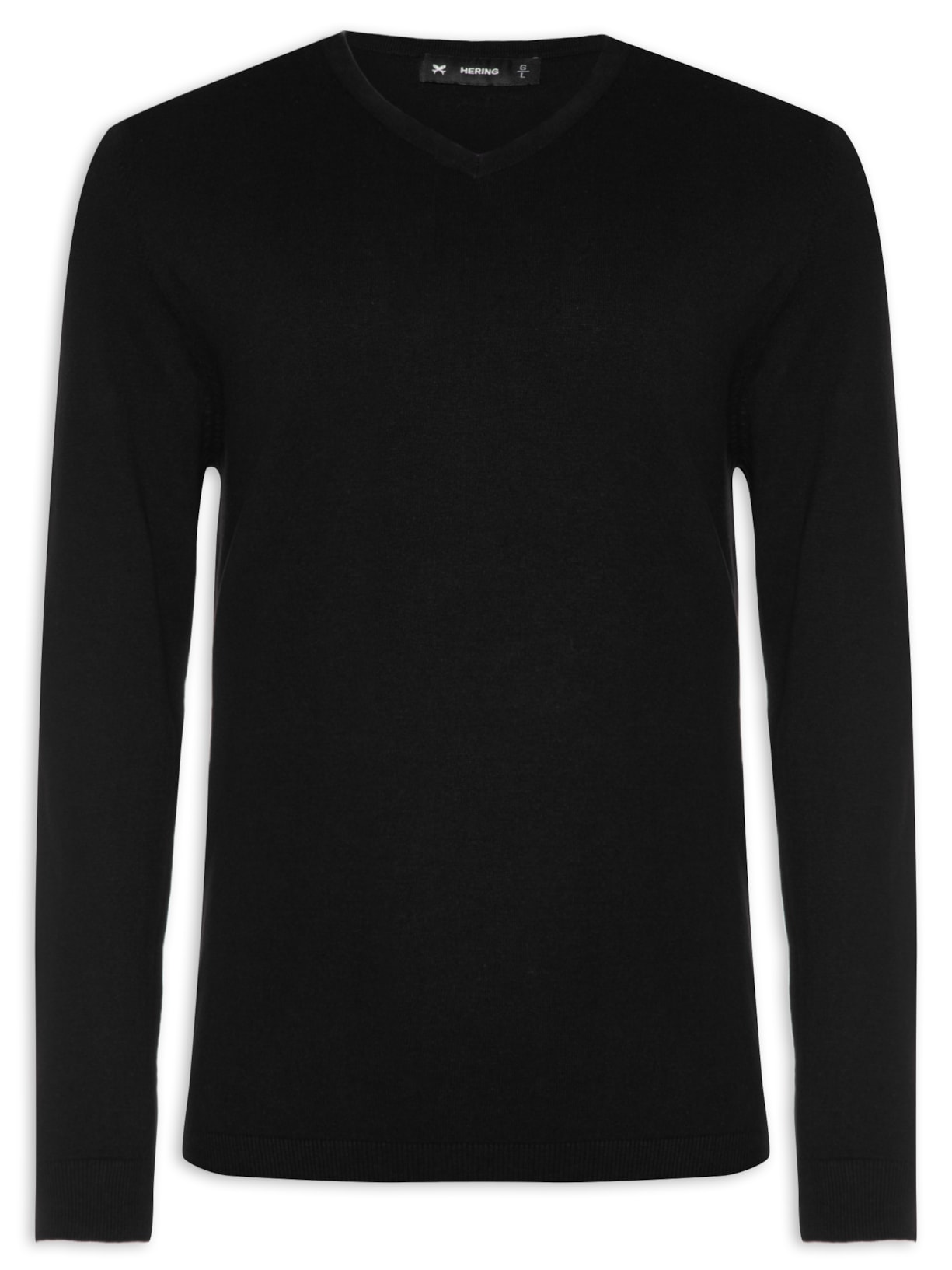 Blusa Masculina Manga Longa - Preto