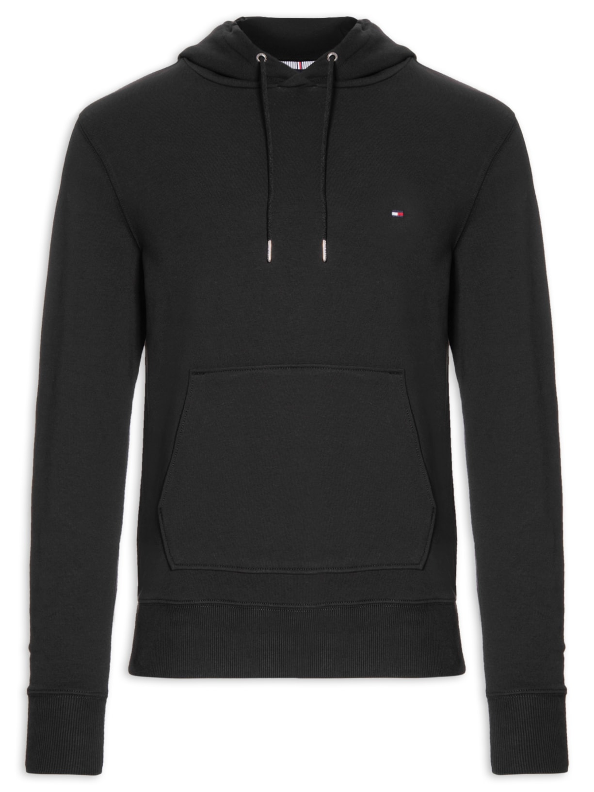 Blusa Masculina Moletom 1985 Preto Tommy Hilfiger