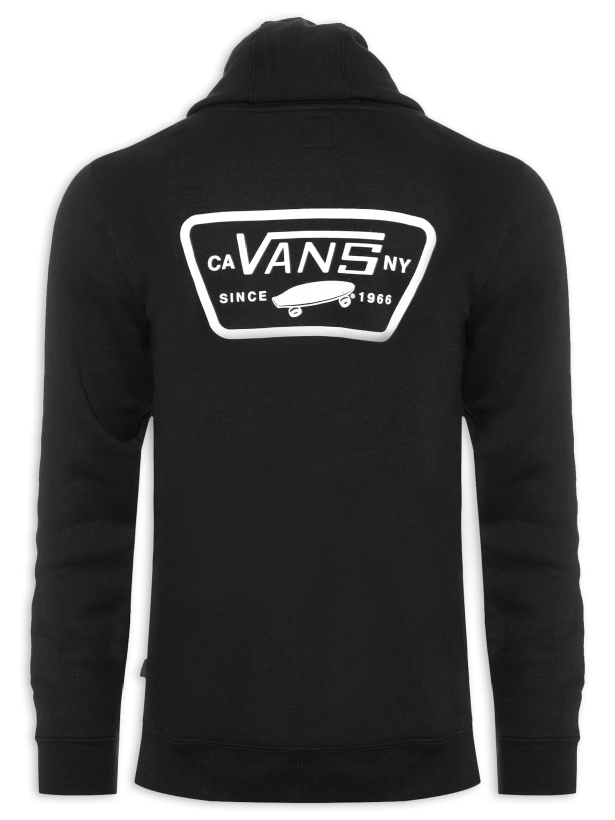 Blusa Masculina Moletom Algodão - Preto