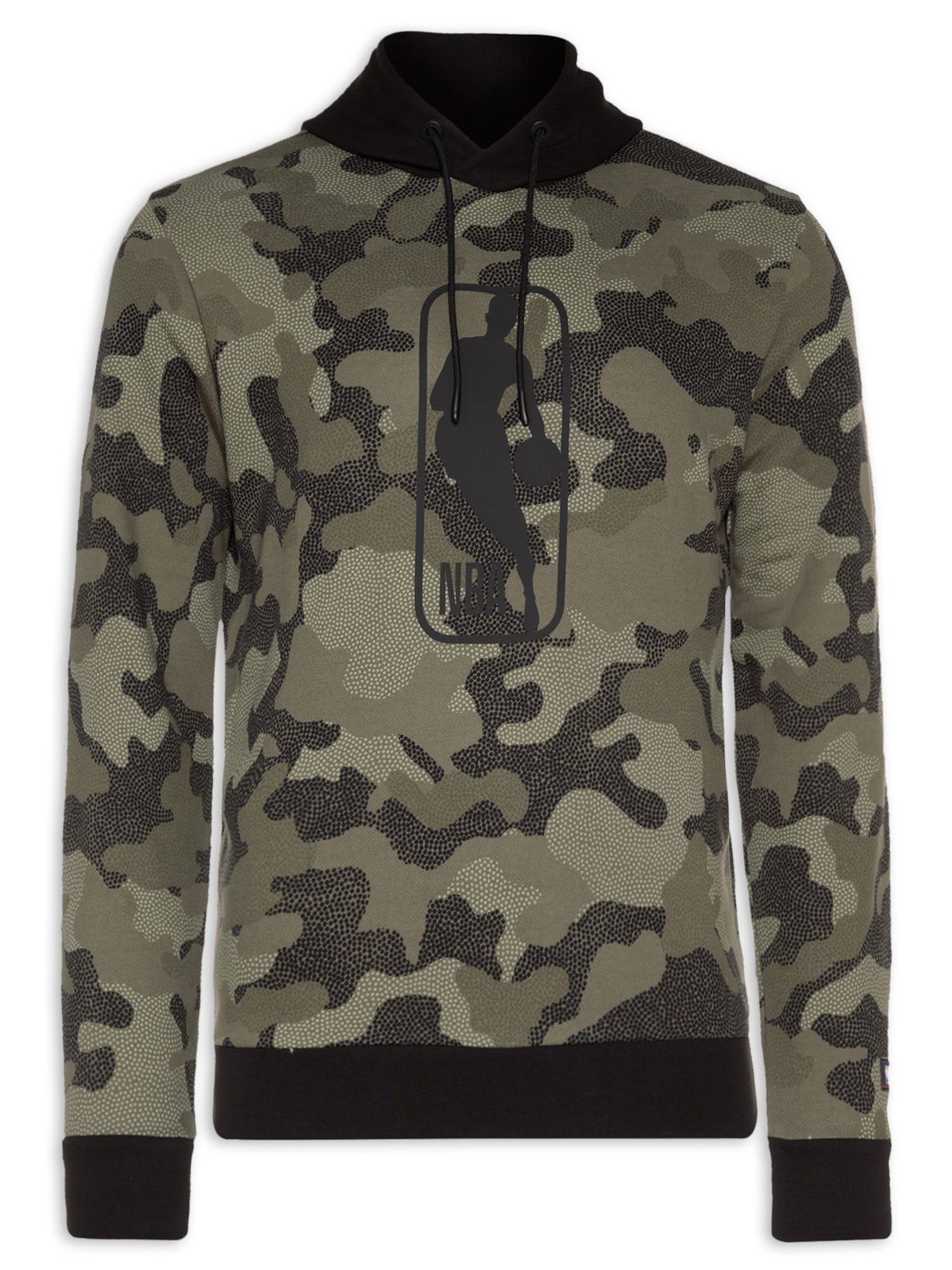 Blusa Masculina Moletom Camo Nba - Verde