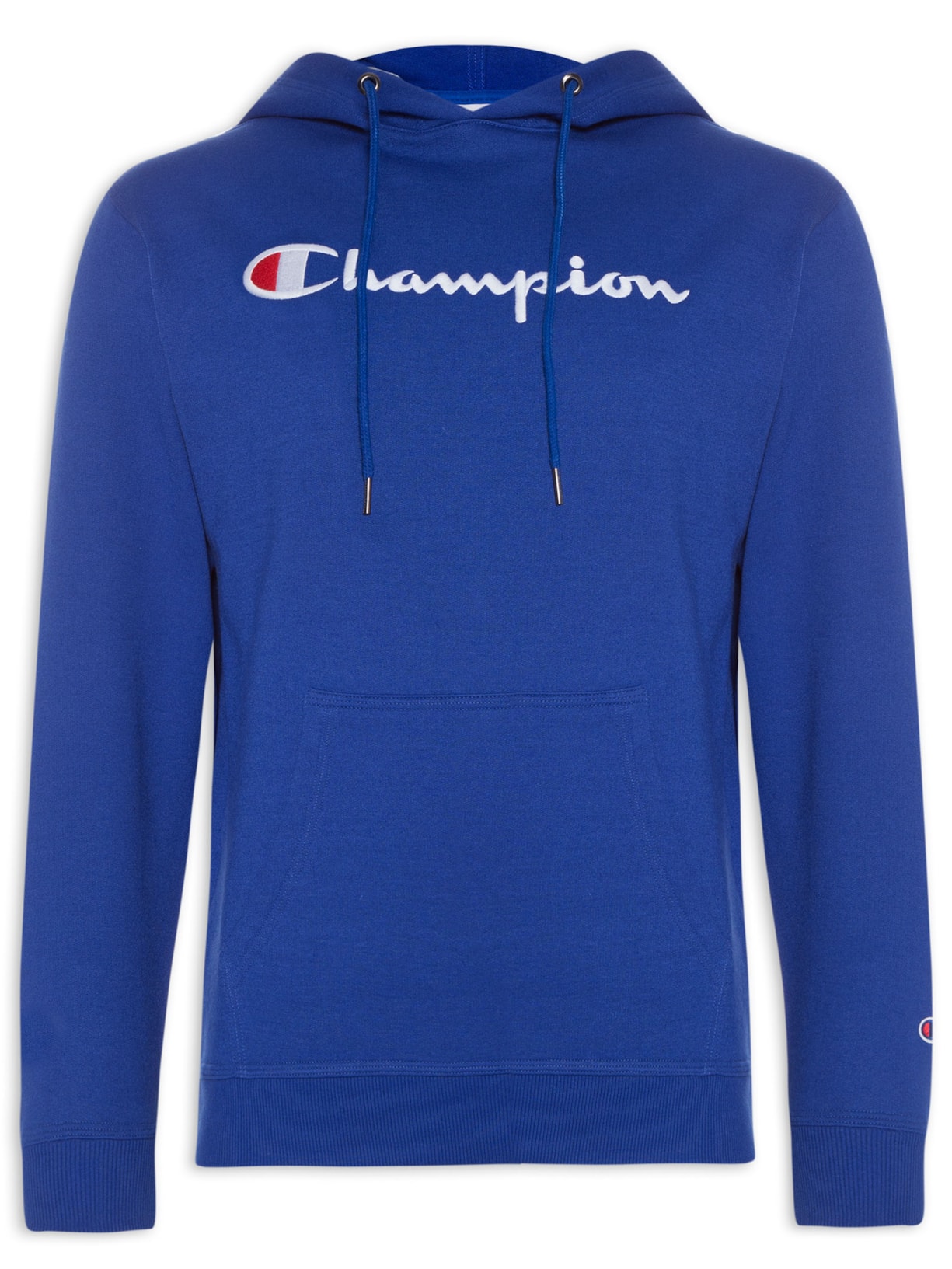 Blusa Masculina Moletom Canguru Super Fleece - Azul