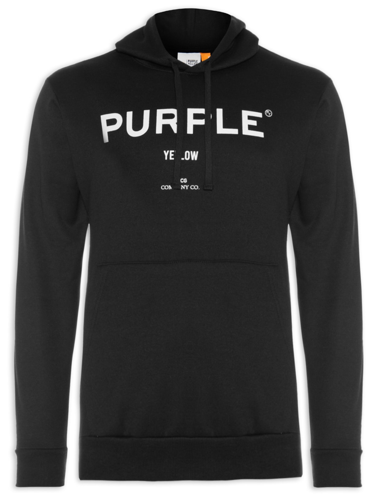 Blusa Masculina Moletom Capuz Purple - Preto