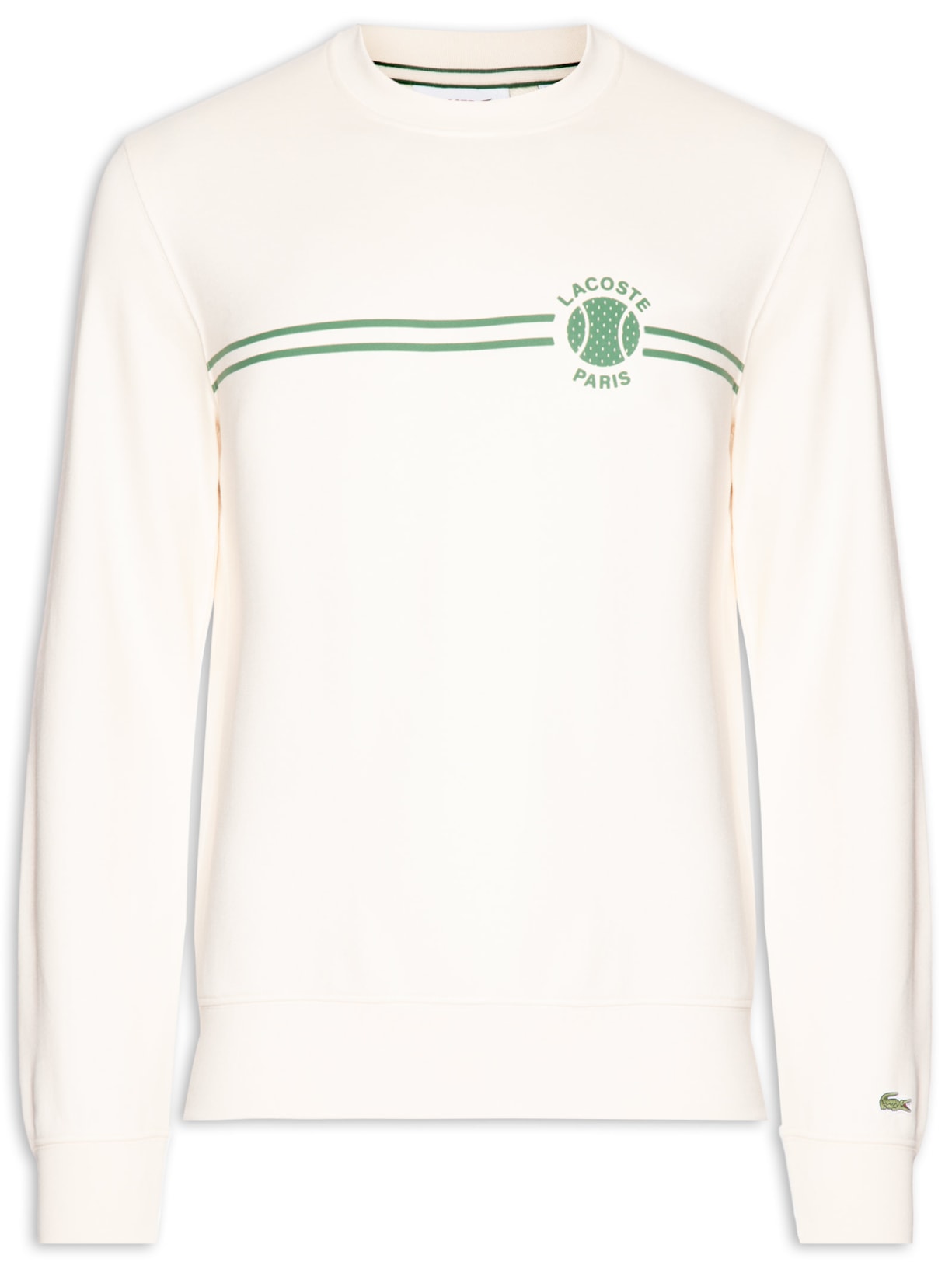 Blusa Masculina Moletom Classic Fit - Branco