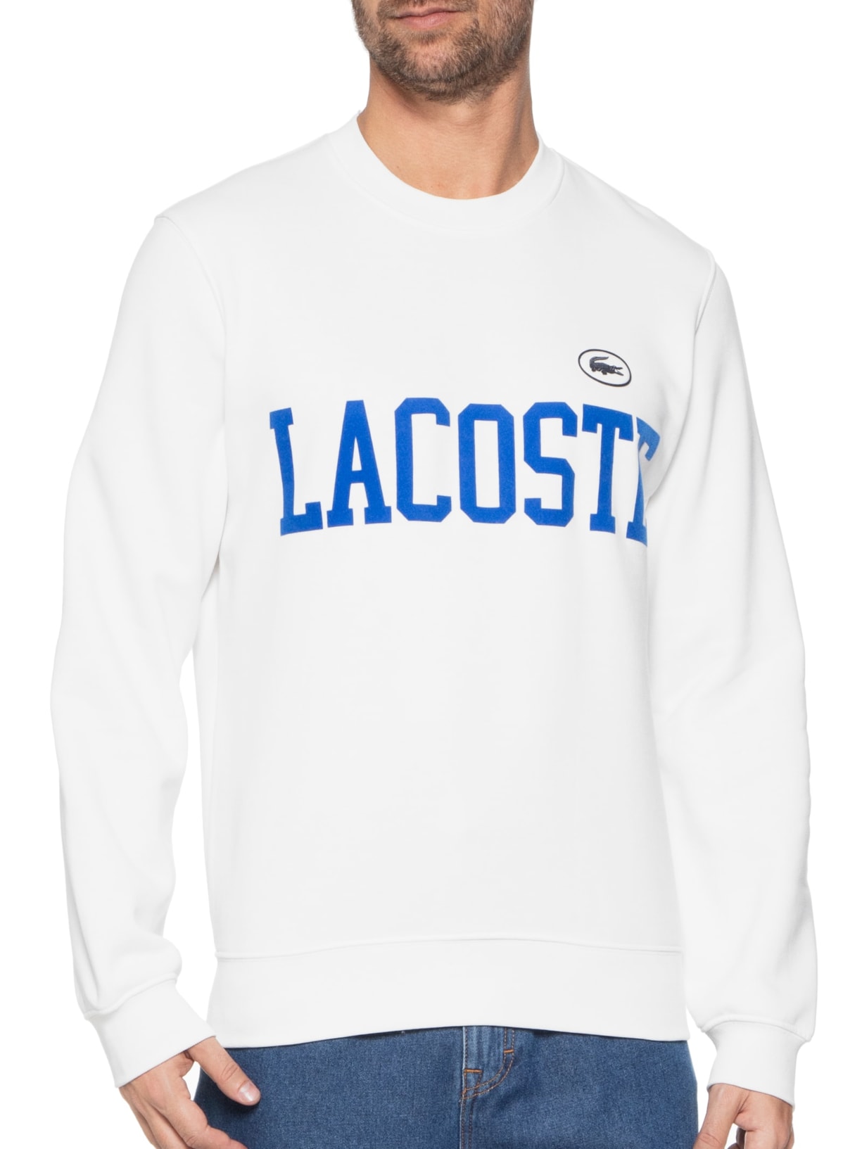 Conjunto Moletom Masculino Moletom Lacoste Vermelho Blusa Moletom