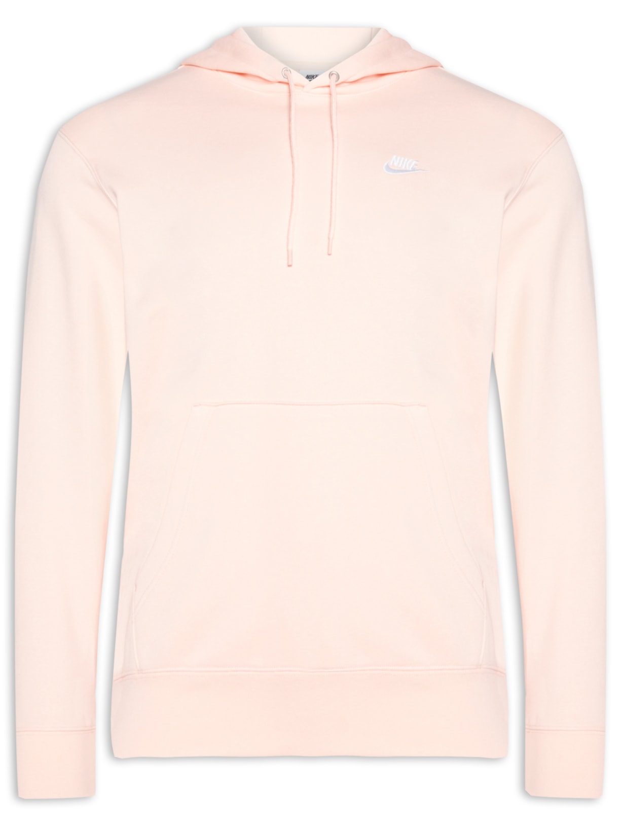 Blusa Masculina Moletom Club FT PO Hoodie - Bege