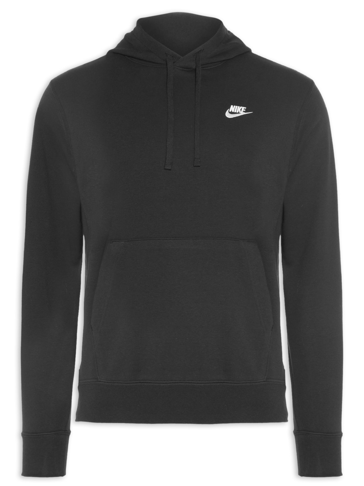 Blusa Masculina Moletom Club Hoodie - Preto