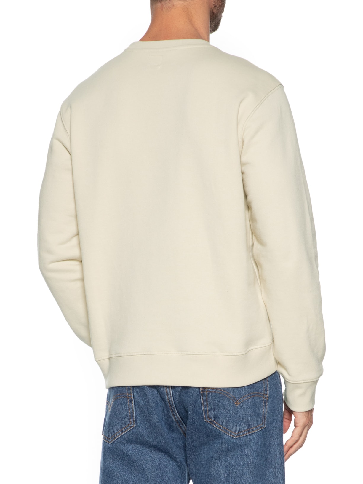 Blusa Masculina Moletom Core Ng Crew Bege Levi's