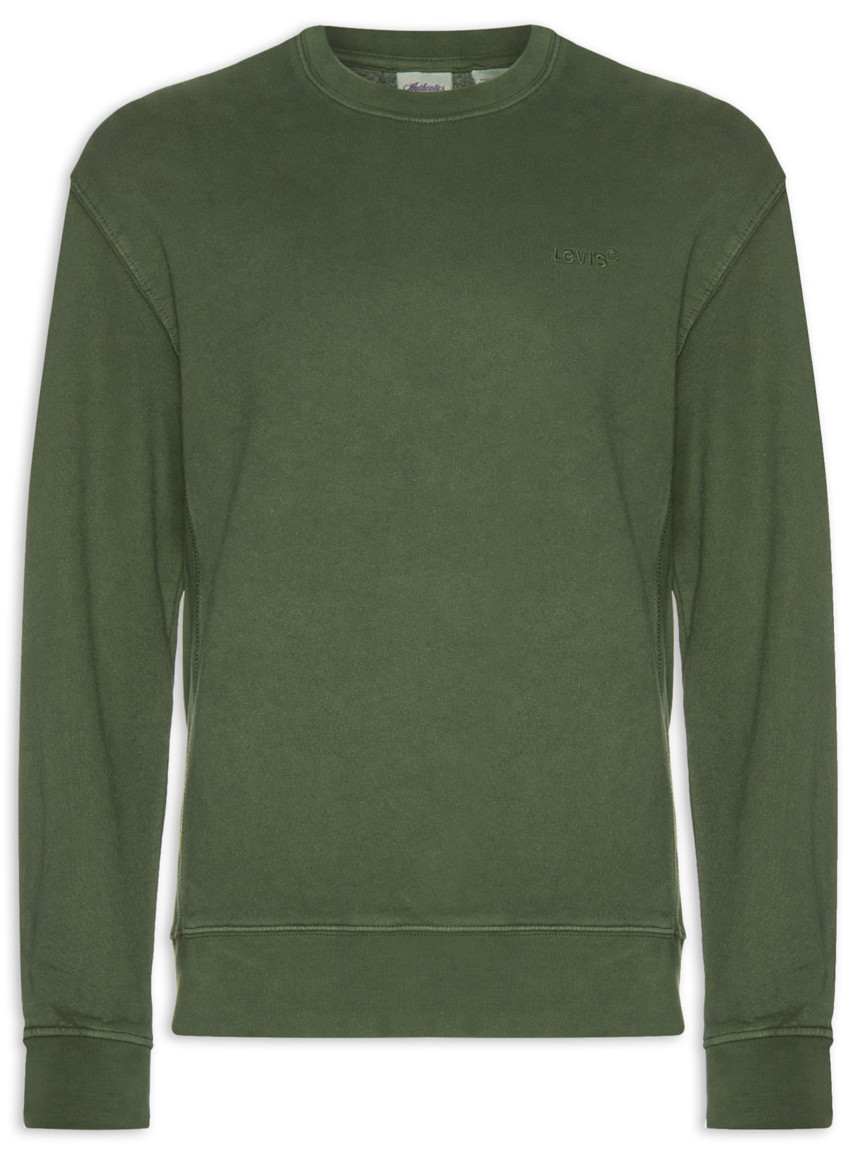 Blusa Masculina Moletom Crew - Verde