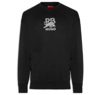 Blusa Masculina Moletom Dahrain Rb - Preto