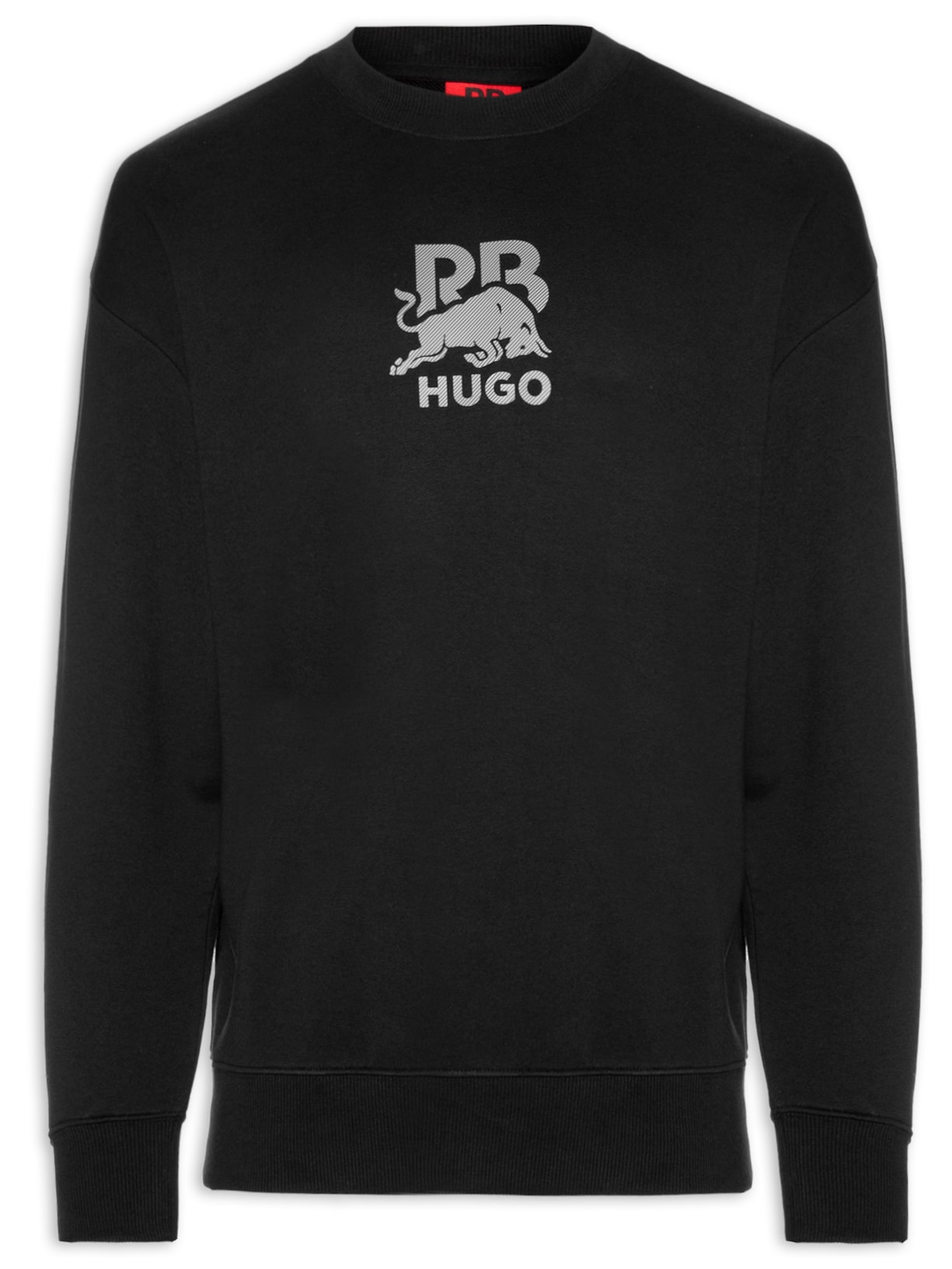 Blusa Masculina Moletom Dahrain Rb - Preto