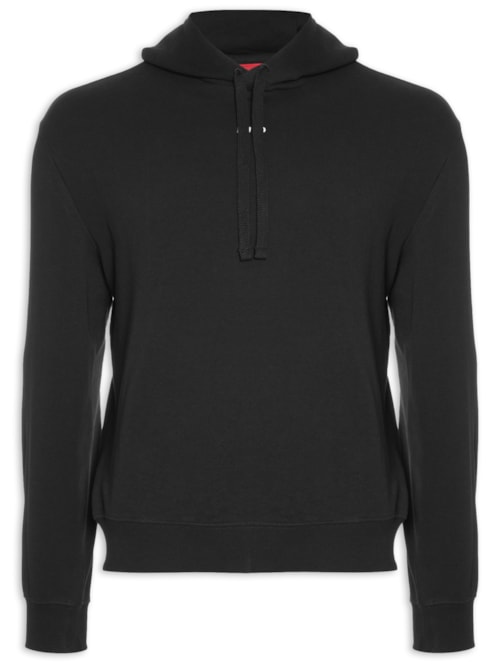 Blusa Masculina Moletom Dapo - Preto