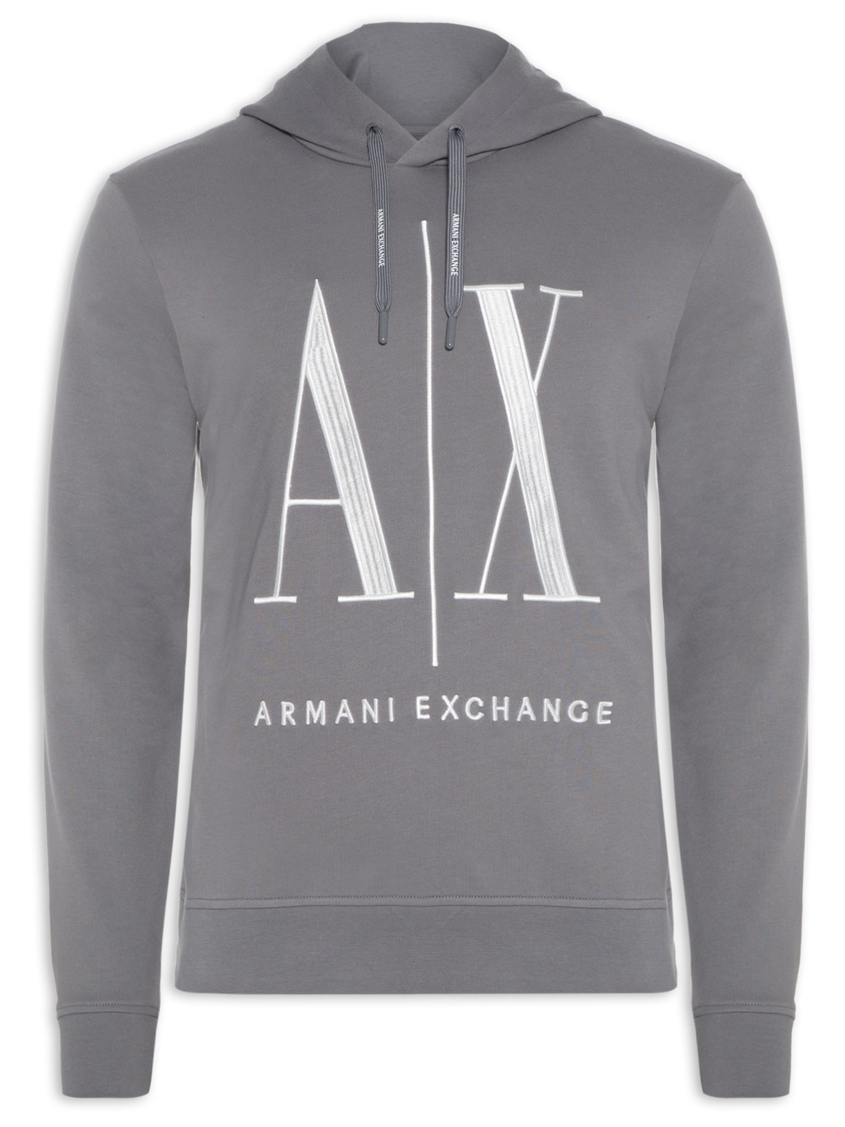 Blusa Masculina Moletom De Malha - Cinza