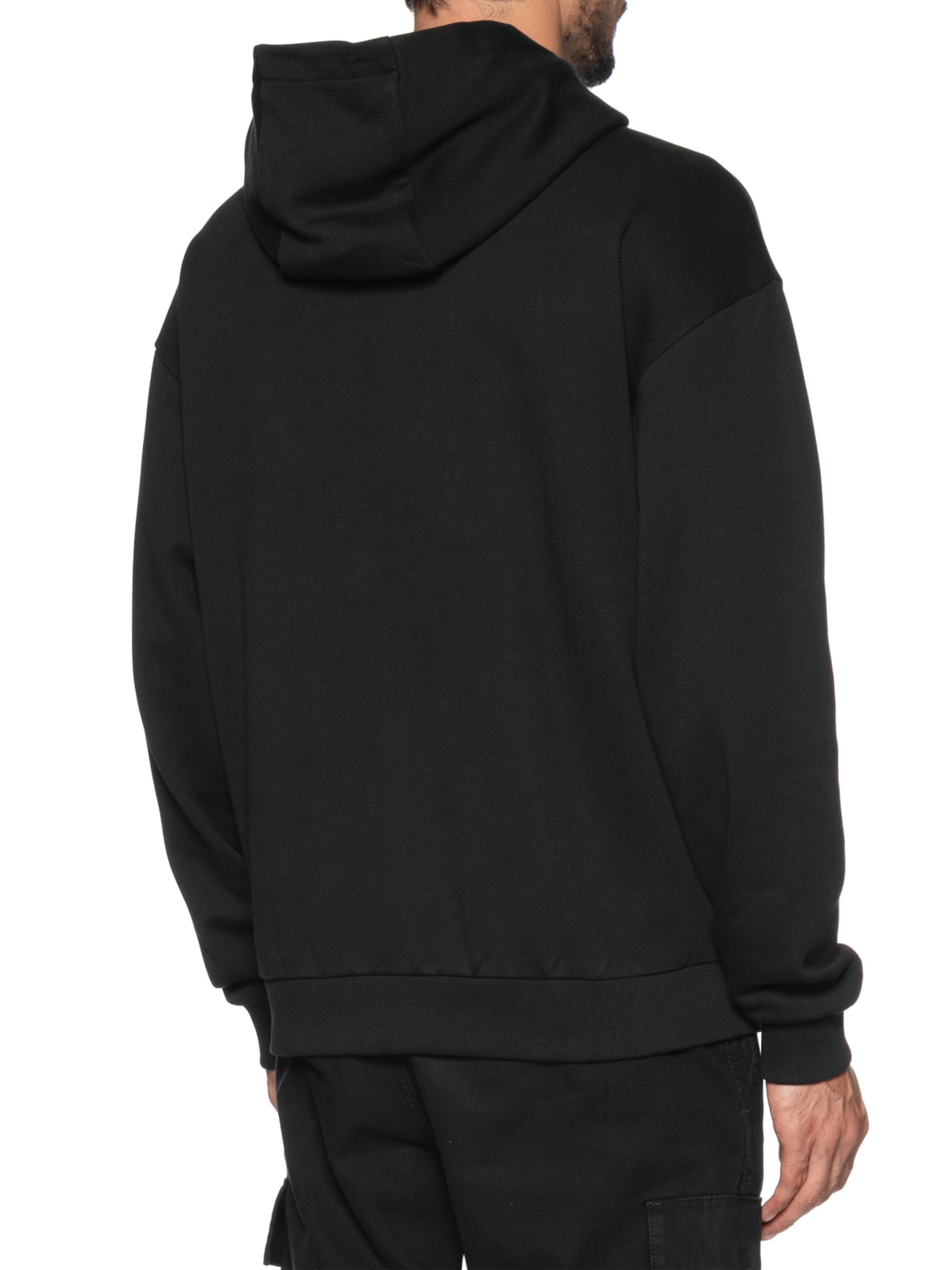 Blusa Masculina Moletom Deseqino Preto Hugo