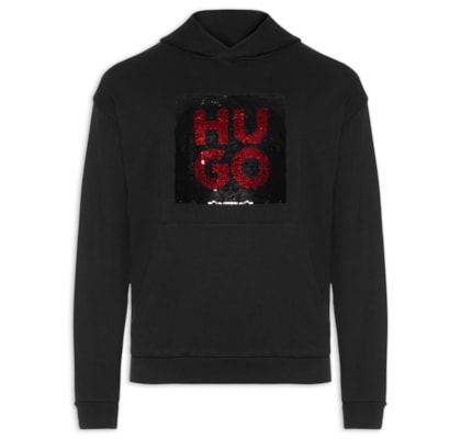 Blusa Masculina Moletom Deseqino - Preto